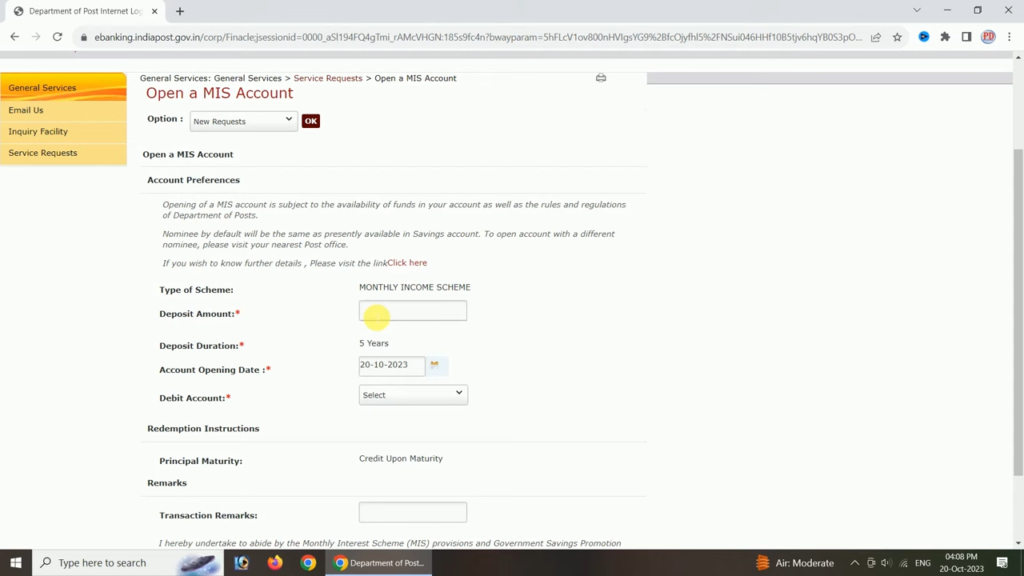 post office pomis 2026 scheme