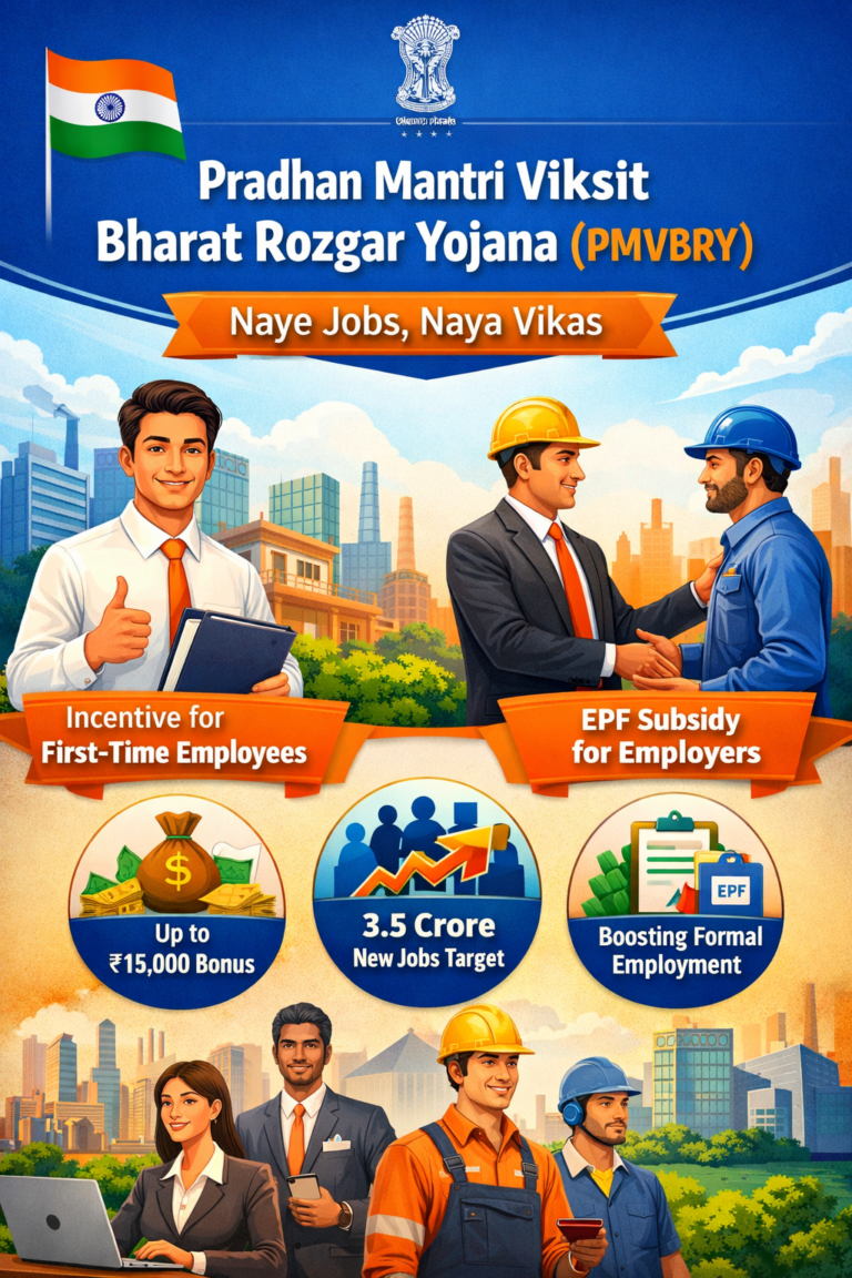 pradhan mantri viksit bharat rojgar yojana eligibility