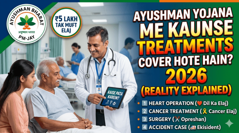 Ayushman Yojana Me Kaunse Treatments Cover Hote Hain 2026