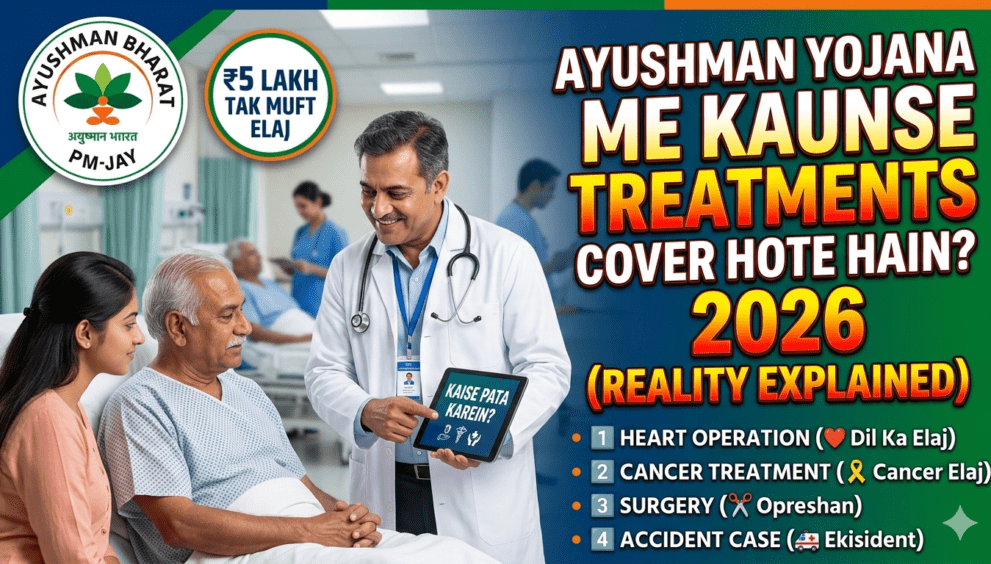 Ayushman Yojana Me Kaunse Treatments Cover Hote Hain 2026