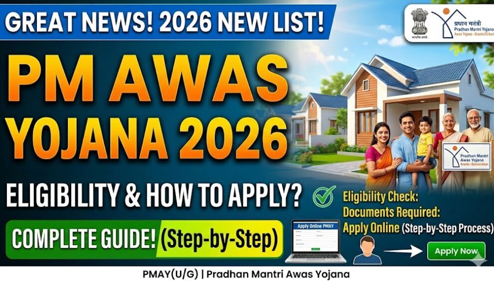 PM Awas Yojana 2026 Eligibility