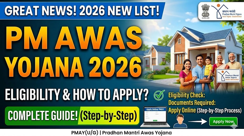 PM Awas Yojana 2026 Eligibility
