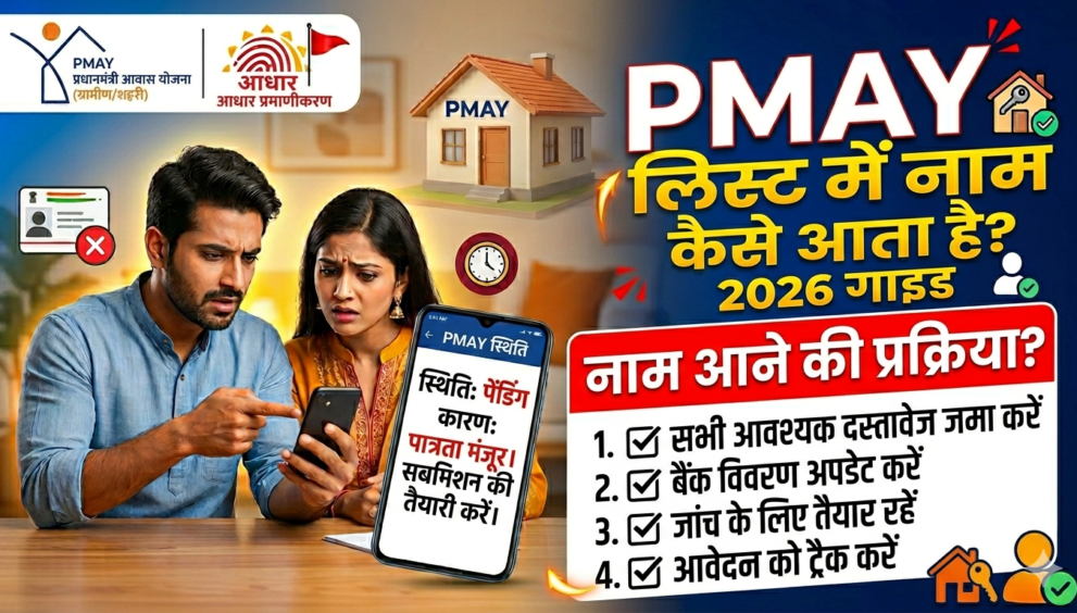 PMAY List Me Naam Kaise Aata Hai